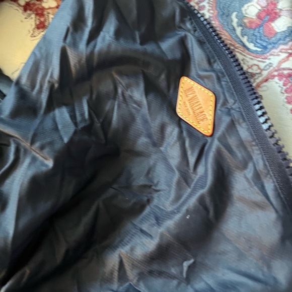 MZ Wallace Navy Quilted Tote - Picture 3 of 6